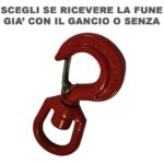 Docma FUNE TESSILE AD ALTA TENACITA' GRIGIA 2200kg