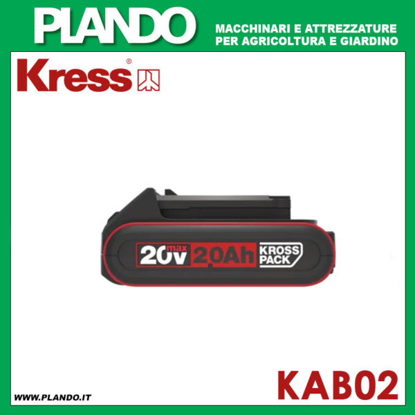 Batteria KRESS 20V KAB02