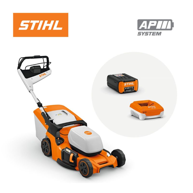 SET Rasaerba a batteria STIHL RMA453 PV AP SET Rasaerba a batteria STIHL RMA453 PV - immagine 1
